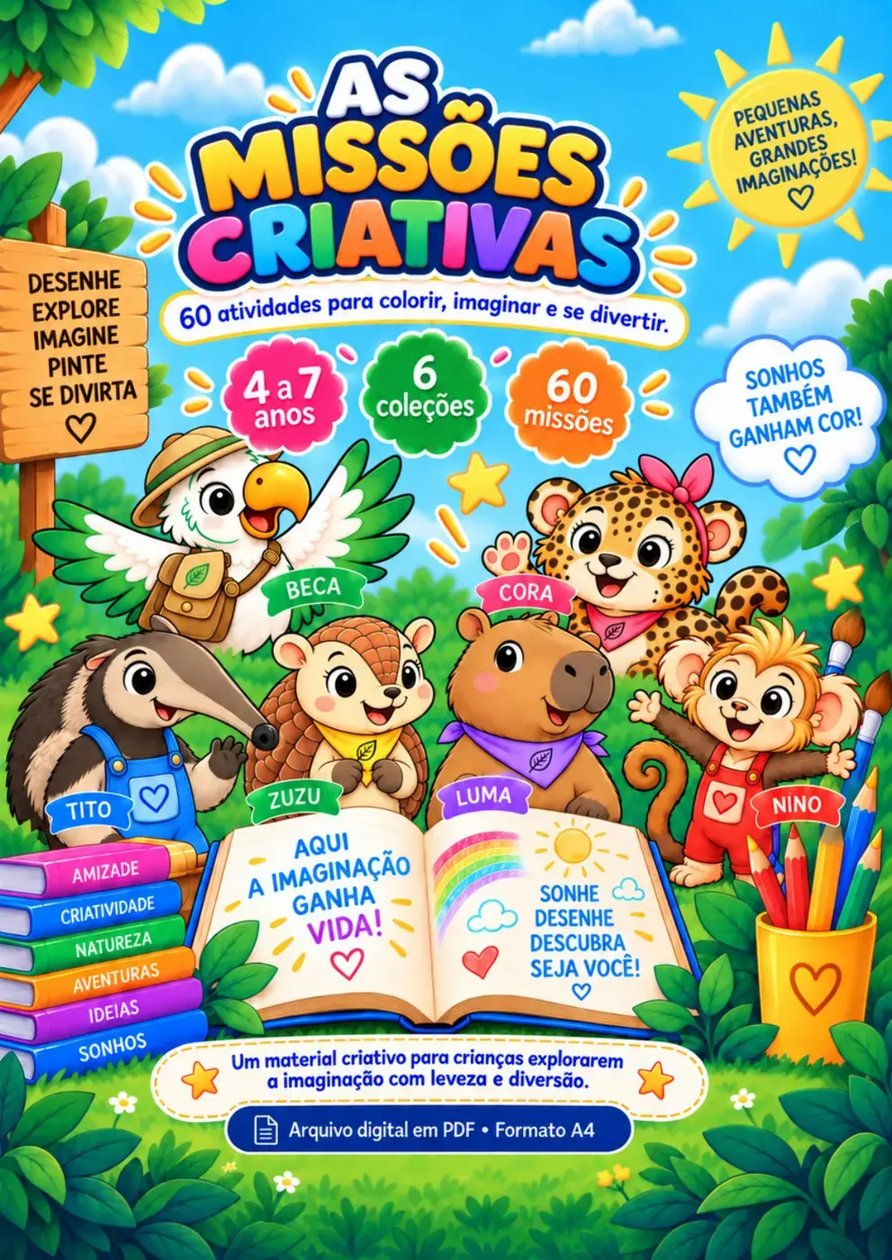 Capa de As Missões Criativas