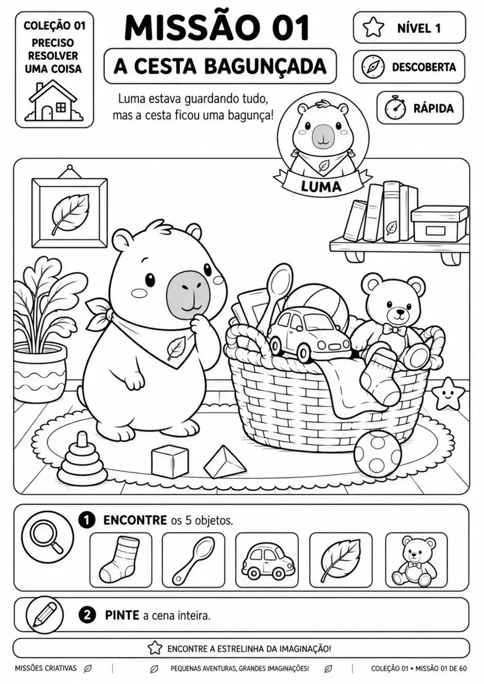 Missão A Cesta Bagunçada